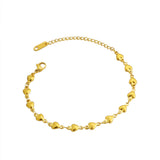 Gold Chain Heart Bracelet Stainless Steel – Jewelry Gift Ideas — 5