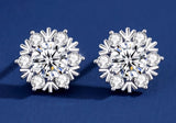 Stud Earrings Women's Sterling Silver Plated 18k – Gifts for Her — 4