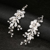 Bridal Earrings Flower Beads Without Piercing – Useful Gifts — 1