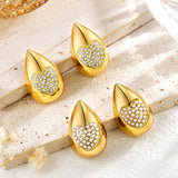 18K Gold Stainless Steel Simple Geometric Water – Unique Gift Ideas — 2