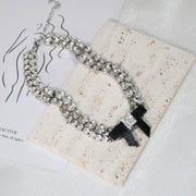 Double Layer Full Diamond Necklace Female – Jewelry Gift Ideas — 6
