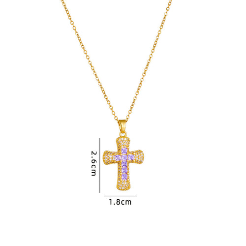 Cross Necklace Female Personality Fashion – Jewelry Gift Ideas — 2