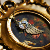 Vintage Wings Mechanical Punk Necklace Antique – Jewelry Gift Ideas — 4