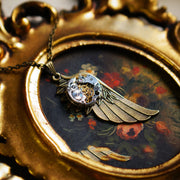 Vintage Wings Mechanical Punk Necklace Antique – Jewelry Gift Ideas — 4