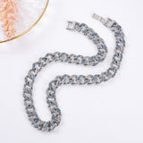 Fashion Starry Sky Blue Simple Punk Necklace – Jewelry Gift Ideas — 2