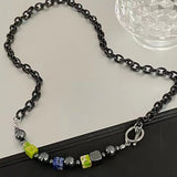 European And American Multi-color Blocks – Jewelry Gift Ideas — 6