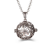Aromatherapy Zircon Cage Hollow Necklace – Jewelry Gift Ideas — 4