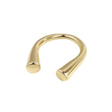 Cold Style Metal Irregular Shape Ring – Stylish Gifts — 7