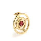 Women's Fashion Garnet Pendant Necklace – Jewelry Gift Ideas — 4