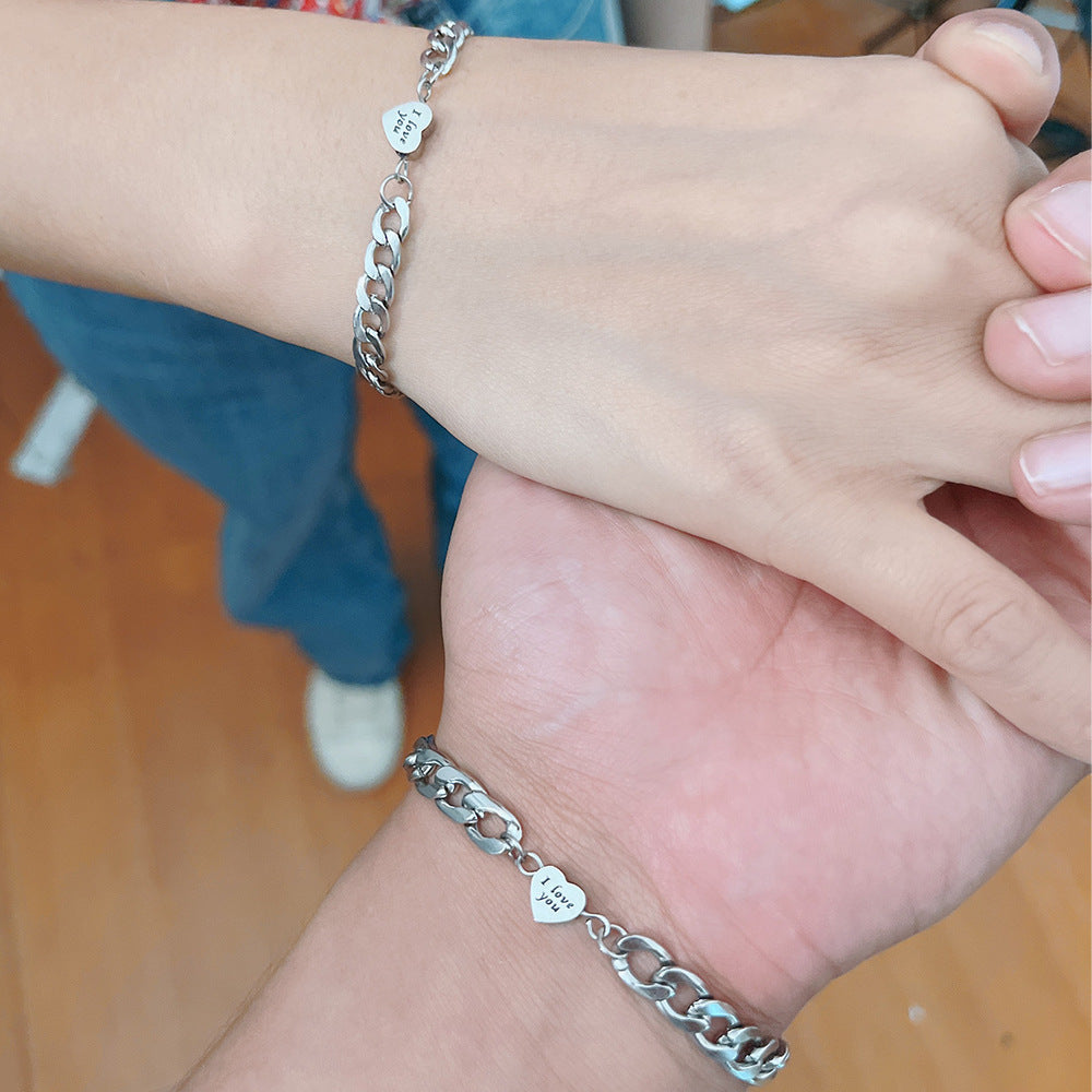 I Love Your Valentine's Day Gift Couple Bracelet – Gifts for Couples — 1