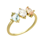 Mother's Ring Tricolor Birthmark Ring – Gifts for Her — 2