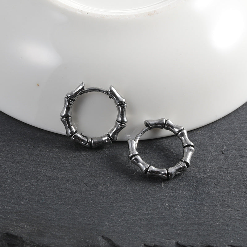 Creative Stainless Steel Bangle Earrings – Thoughtful Gifts — 1