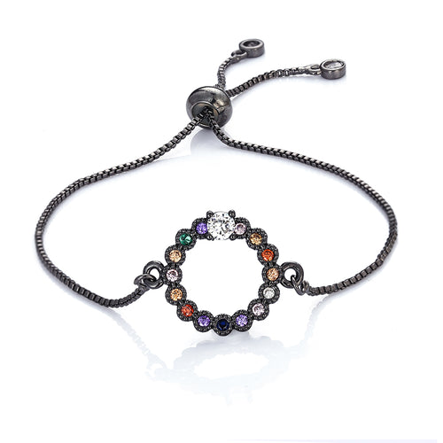 Brass Brass Micropaved Zircon Bracelet Full – Jewelry Gift Ideas — 2