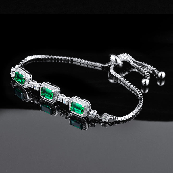 S925 Silver Emerald Personality Fashion Ladies – Jewelry Gift Ideas — 1