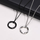 Pendant Steel Color Men's Necklace – Jewelry Gift Ideas — 2