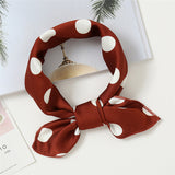 Small Scarf Professional Stewardess Silk Hair Band – Stylish Gifts — 18