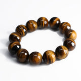 Yellow Tiger's Eye Bracelet Natural Men's – Jewelry Gift Ideas — 3