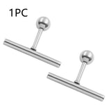 Female Minimalist Long Straight T-pole Stick Earrings – Gifts for Her — 4