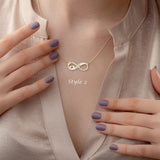 Custom Multi-name English Letter Necklace Laser – Jewelry Gift Ideas — 1