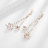 Women's Fashion Hollow Rose Earrings – Stylish Gifts — 2