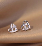 Sweetheart Earrings Women's 925 Sterling Silver – Gifts for Her — 4