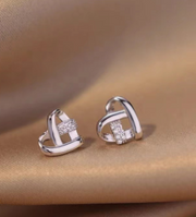 Sweetheart Earrings Women's 925 Sterling Silver – Gifts for Her — 4