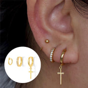 Women's Fashion Irregular Geometric Diamond Earrings – Stylish Gifts — 1