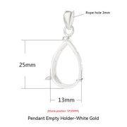 925 Sterling Silver Pendant Silver Ring Holder – Jewelry Gift Ideas — 7