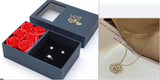 Retro Magnetic Folding Heart Shaped Four Leaf – Jewelry Gift Ideas — 7