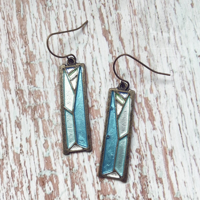 Women's Fashion Personality Long Dangling Abstract – Stylish Gifts — 1