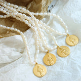 Freshwater Pearl Necklace With Neutral Style – Jewelry Gift Ideas — 4