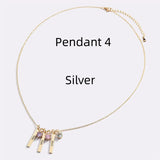Personalized Mini Bar Birthday Stone Necklace – Jewelry Gift Ideas — 4