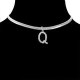 Ins Zircon Necklace Simple Snake Bone Chain Hip – Jewelry Gift Ideas — 15