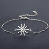 SUNFLOWER Bracelet Retro Minority Snowflake – Jewelry Gift Ideas — 1