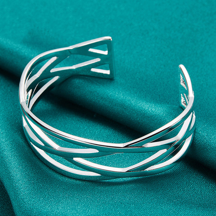 Ladies Fashion Personality Hollow Bracelet – Jewelry Gift Ideas — 1