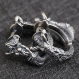 S925 Silver Earrings Poseidon Mermaid Earrings Niche – Practical Gifts — 4