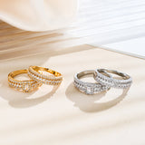 Explosive Hot Selling Trend Korean Style Zircon Ring – Stylish Gifts — 1