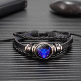 12 Zodiac Constellation Bracelet Luminous Braided – Jewelry Gift Ideas — 6