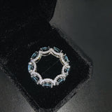 Hip Hop Heavy Industry Full Diamond Ring Female Plated – Gifts for Her — 2