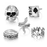 Personalized Creative Ring Ins Vintage Metal Playing – Stylish Gifts — 4