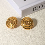 18K Gold Stainless Steel Threaded Ring Disc – Useful Gifts — 1