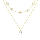Design-forward Minimalist Multi-layer Necklace – Jewelry Gift Ideas — 11
