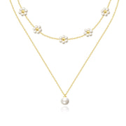Design-forward Minimalist Multi-layer Necklace – Jewelry Gift Ideas — 11