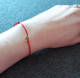 Waterproof Wax Wire Alloy Peach Heart Hand-woven – Jewelry Gift Ideas — 3