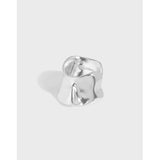 Women's Heavy Duty Exaggerated Irregular Sterling – Gifts for Her — 2