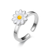 Turnable Rings Eyes Flowers Anxiety Rings – Jewelry Gift Ideas — 4
