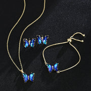 Butterfly Necklace Jewelry Set – Jewelry Gift Ideas — 15
