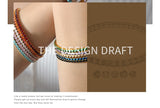 Colorful Zircon Stretch Bracelet Titanium Steel – Jewelry Gift Ideas — 7