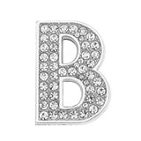 30mm Chrome Color White Diamond Letters Pet Collar – Stylish Gifts — 11