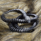 Vintage Stainless Steel Black Snake Necklace – Jewelry Gift Ideas — 2